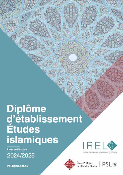 Livret DE Études islamiques