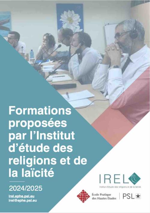 Formations proposées par l'IREL 2024-2025