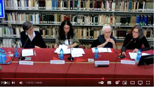 Table ronde avec Stéphanie Laithier le 4 mars 2025 au PISAI (Rome)