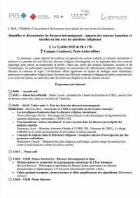 Programme de la journée du 5 juillet 2025