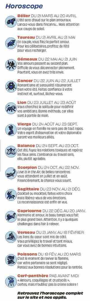 Horoscope dans 20 Minutes