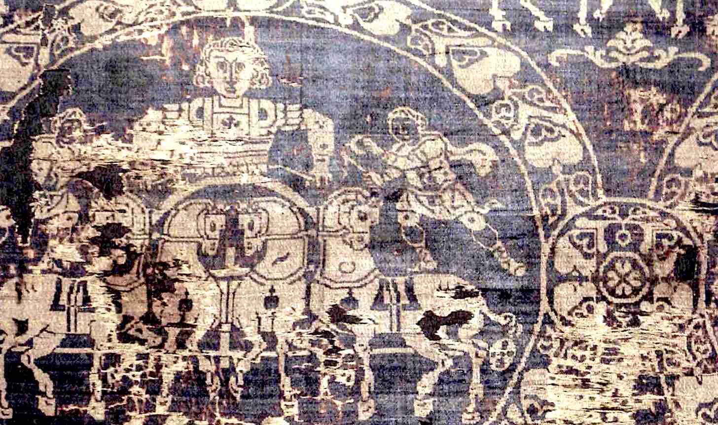 Suaire de Charlemagne fabrique à Constantinople