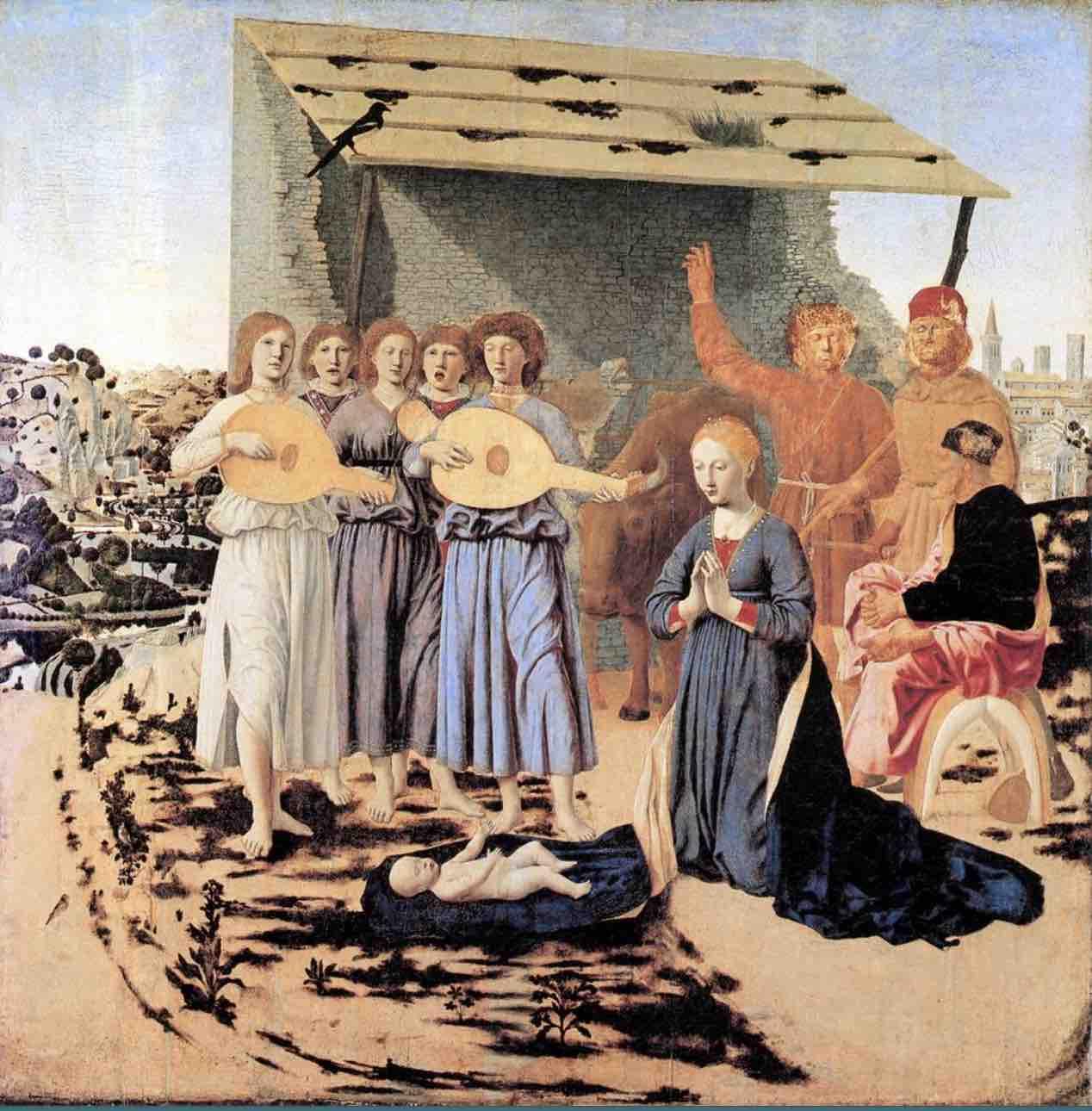 Nativité par Piero della Francesca