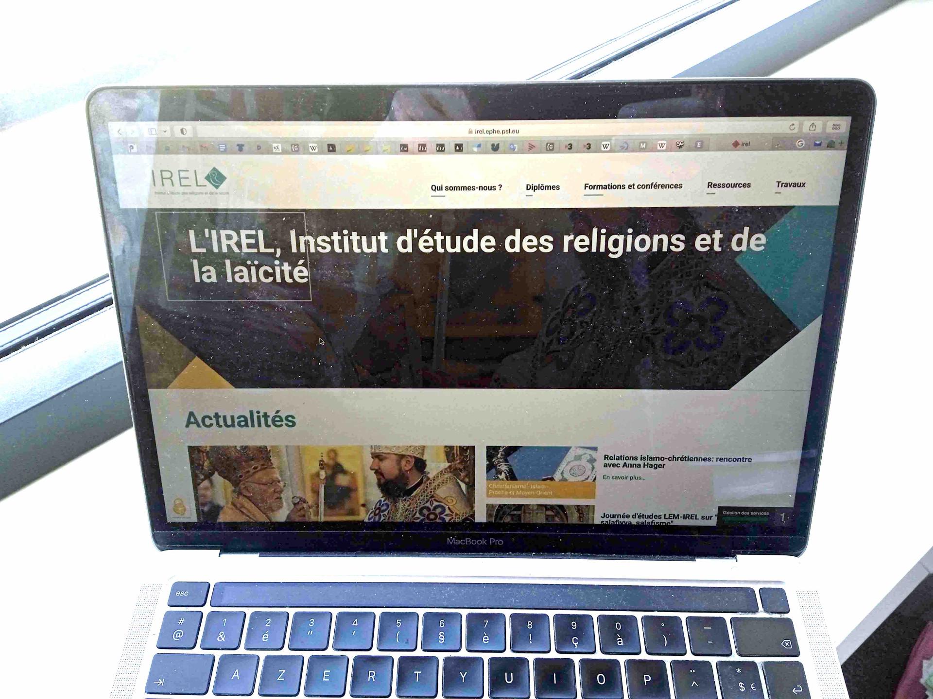 Nouveau site IREL