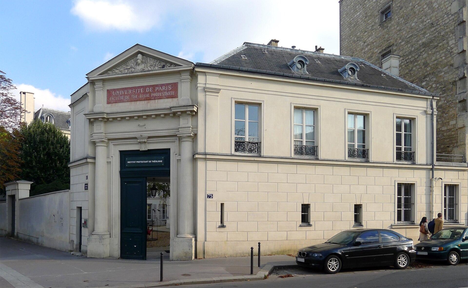 Institut protestant de théologie, Paris