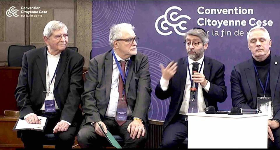 Ulrich, Hafiz, Korsia et Boussemart à la CCFV le 16 décembre 2022