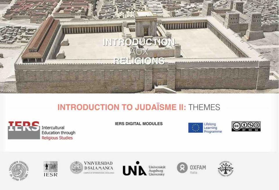 IERS-Judaïsme 2 Thèmes