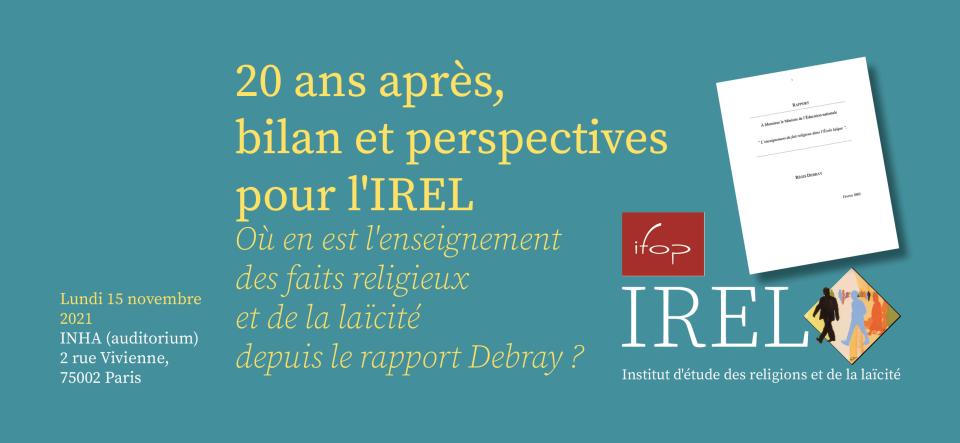 20 ans après, bilan et perspectives pour l'IREL
