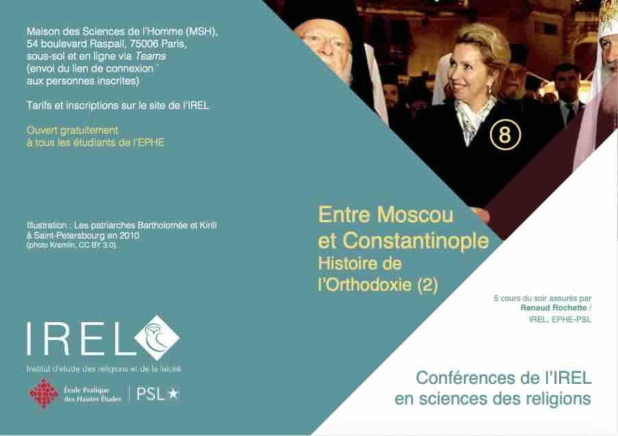 Entre Moscou et Constantinople Dépliant