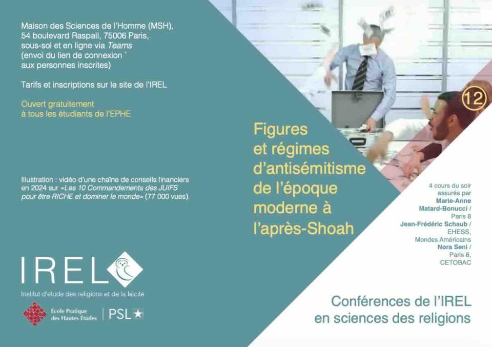 Cycle 12 Figures et régimes d'antisémitisme (vignette)