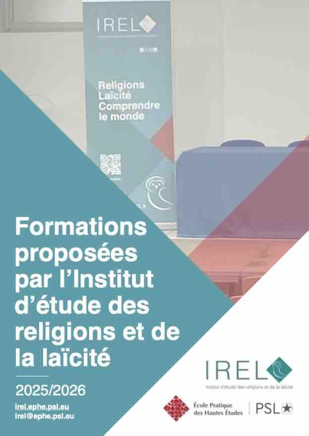 Brochure sur les formations IREL