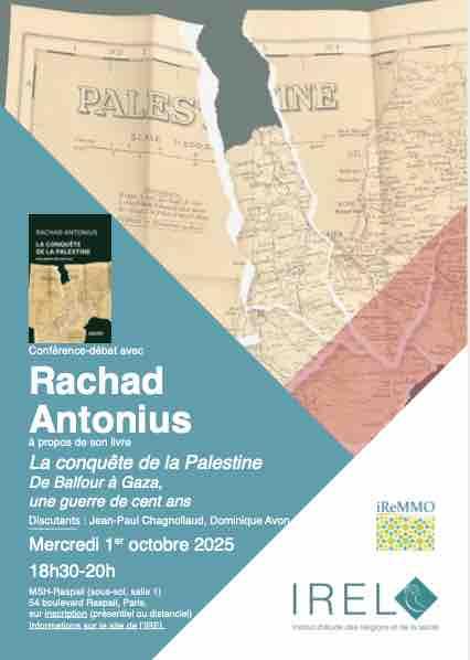 Présentation du mercredi de l'IREL avec Rachad Antonius