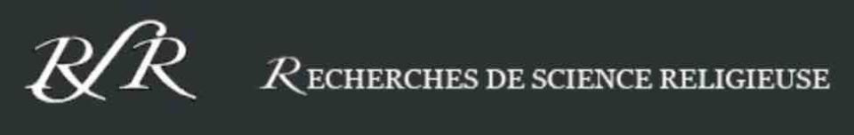 Recherches de science religieuse