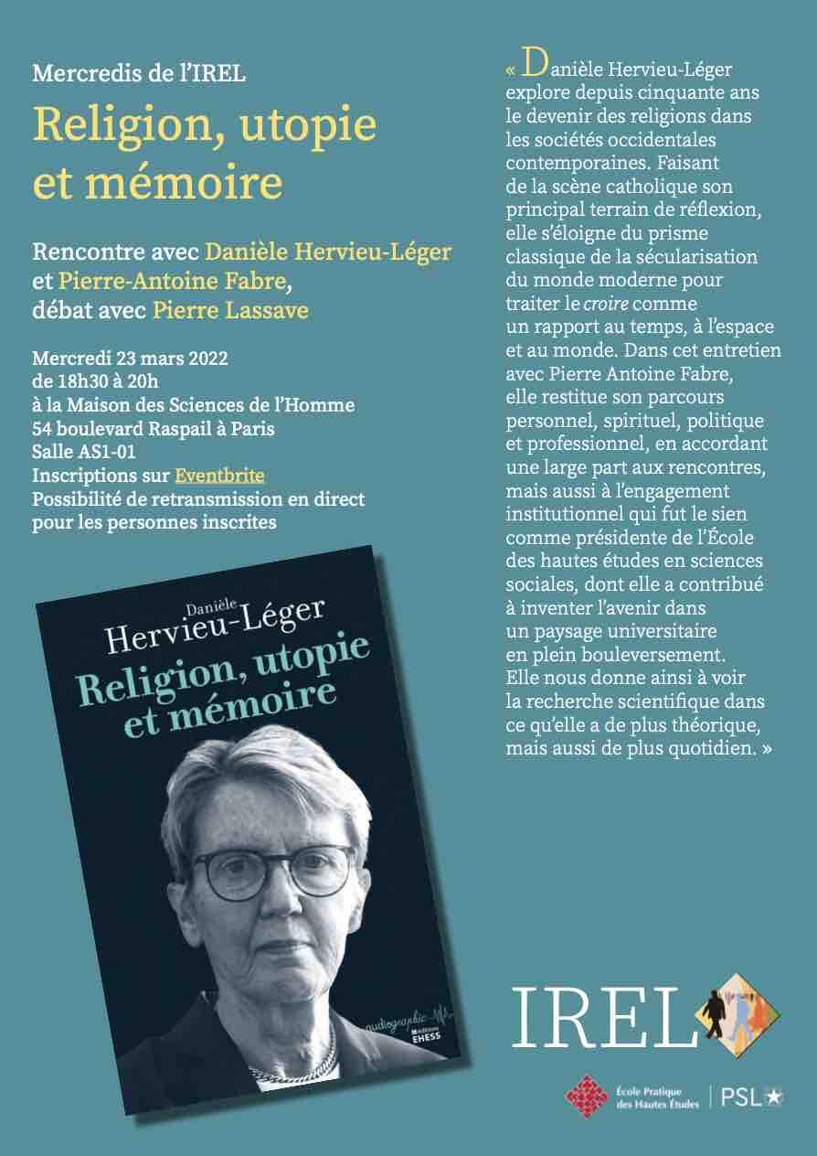 religion utopie mémoire