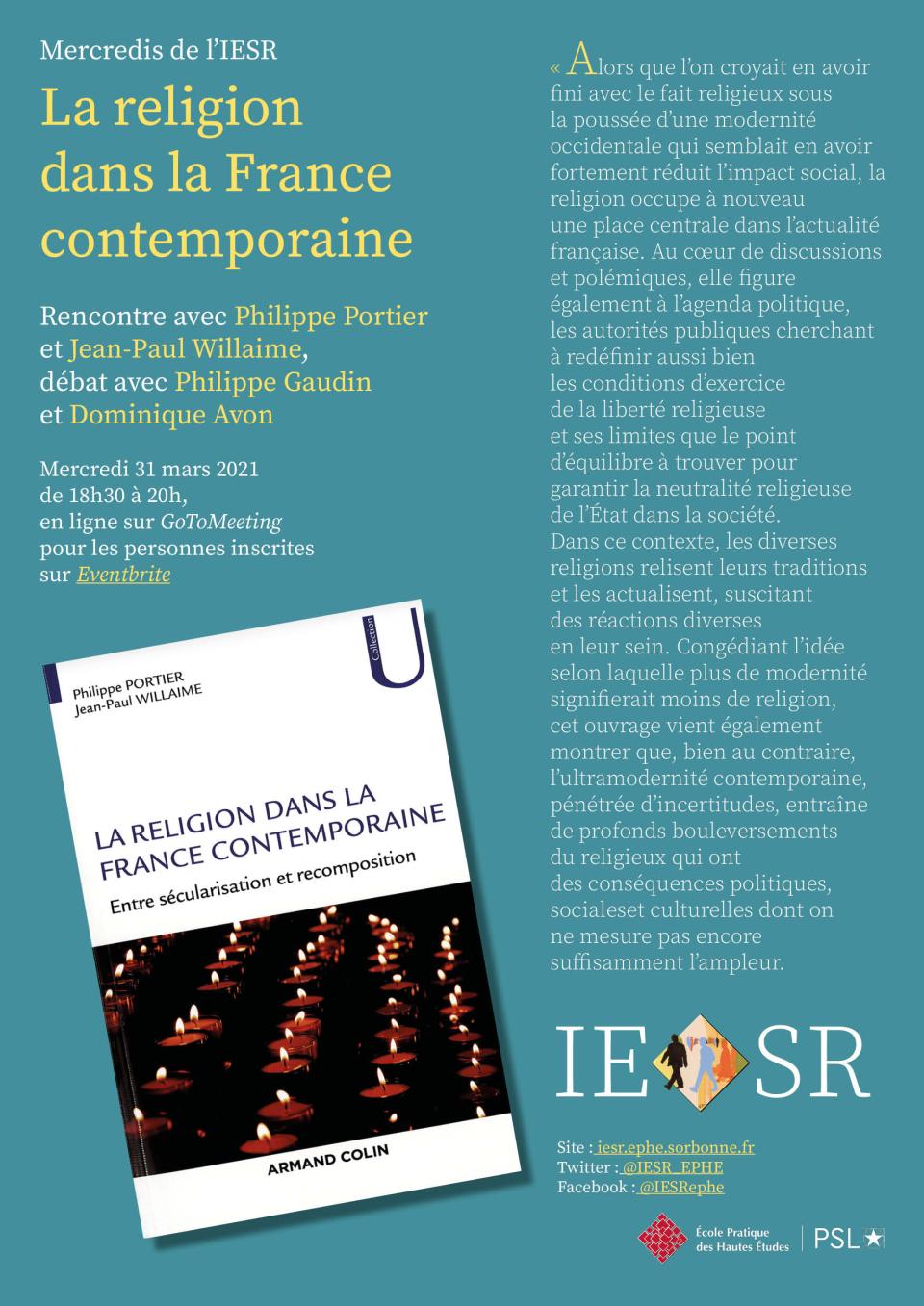 religion france contemporaine