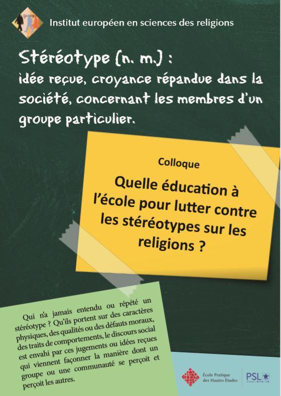 stéréotype colloque